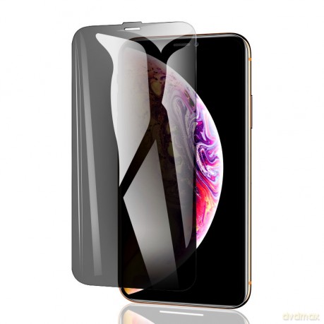 Joyroom Knight 2,5D Privacy TG szkło hartowane do iPhone 11 z filtrem Anti-Spy na cały ekran z ramką przezroczysty (JR-PF017)