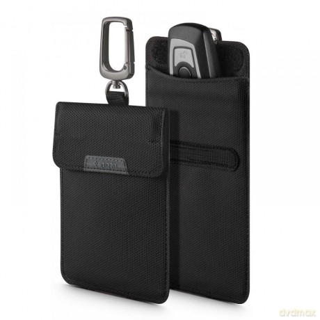 Klatka Faradaya Spigen Pouch Keyless Rfid Signal Blocker Black