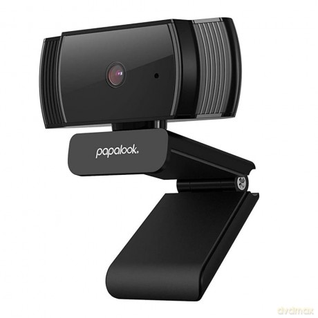 Papalook kamera internetowa Full HD 1080p z mikrofonem na laptopa monitor komputer czarny (AF925)