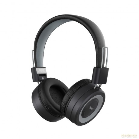 Remax nauszne bezprzewodowe słuchawki Bluetooth 5.0 szary (RB-725HB grey)