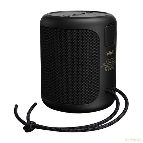 Remax Warriors Series wodoodporny IPX6 głośnik bezprzewodowy Bluetooth 5.0 10W 1500mAh czarny (RB-M56-BK)