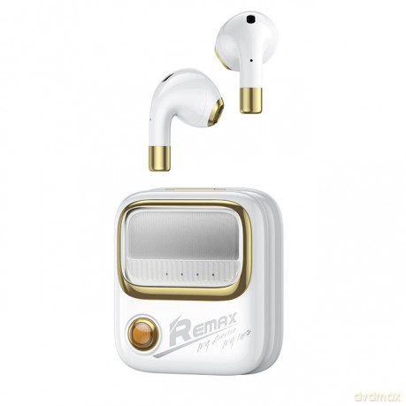 Remax Yosee Series bezprzewodowe słuchawki TWS bluetooth 5.0 450mAh biały (TWS-38)