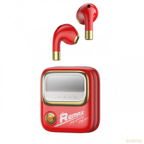 Remax Yosee Series bezprzewodowe słuchawki TWS bluetooth 5.0 450mAh czerwony (TWS-38)