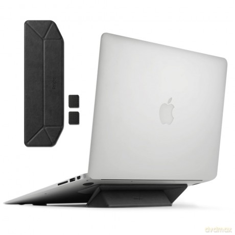 Ringke Laptop Stand składana podstawka stojak pod laptopa czarny (ACST0003)