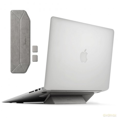 Ringke Laptop Stand składana podstawka stojak pod laptopa srebrny (ACST0004)