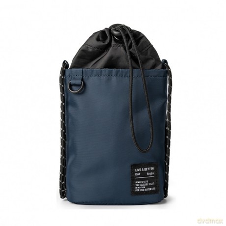 Ringke Mini Pouch torba pokrowiec etui Cross Bag na słuchawki drobiazgi granatowy (BG08485RS)