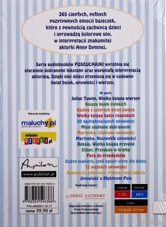 365 Bajek Na Dobranoc (digipack) [AUDIOBOOK] [CD]