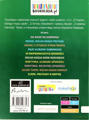Księga Bajek Polskich (digipack) [AUDIOBOOK] [CD]