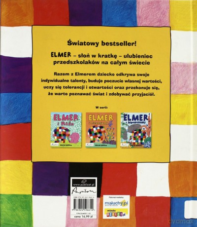 Elmer (twarda) - David Mckee [KSIĄŻKA]