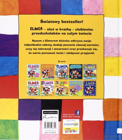 Elmer (twarda) - David Mckee [KSIĄŻKA]