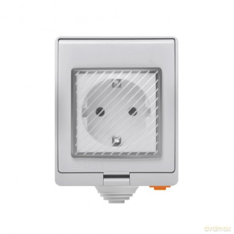 Sonoff S55TPE Inteligentne elektryczne gniazdo zewnętrzne wodoodporne Wi-Fi DE gniazdo Typ F biały (IM190314004)