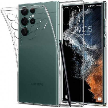 Spigen Liquid Crystal Galaxy S22 Ultra Crystal Clear