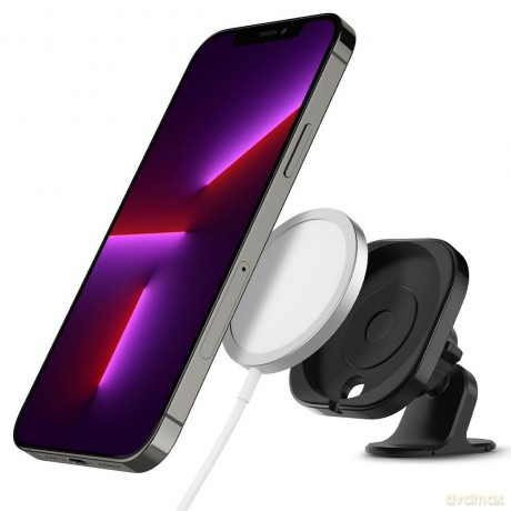 Spigen Mag Fit Magsafe Dashboard Car Mount Black