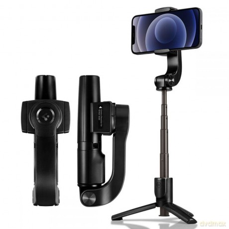 Spigen S610W Gimbal Wireless Selfie Stick Black