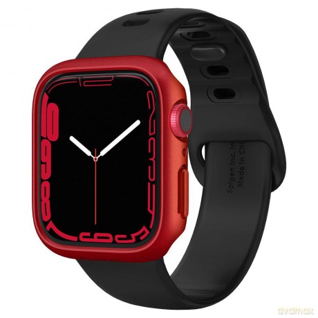 Spigen Thin Fit Apple Watch 7 (45Mm) Metallic Red