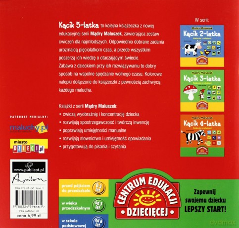 Mądry Maluszek Kącik 5-Latka - Weronika Goszczyńska [KSIĄŻKA]
