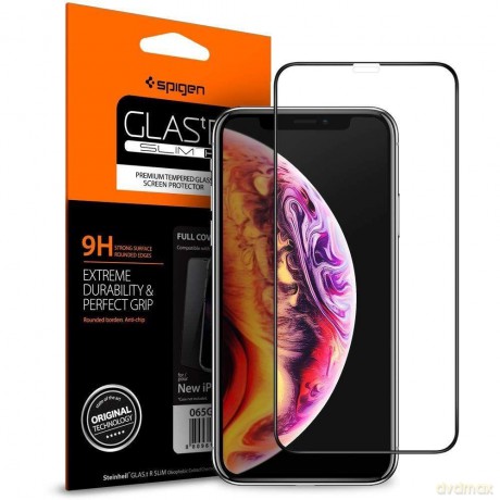 Szkło Hartowane Spigen Glass Fc Iphone 11 Pro Black