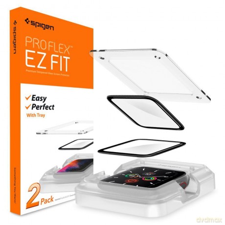 Szkło Hybrydowe Spigen Proflex "Ez Fit" Apple Watch 4/5/6/Se (40Mm)