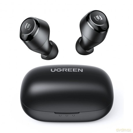 Ugreen dokanałowe bezprzewodowe słuchawki HiTune Bluetooth 5.0 TWS czarny (WS100 80606)