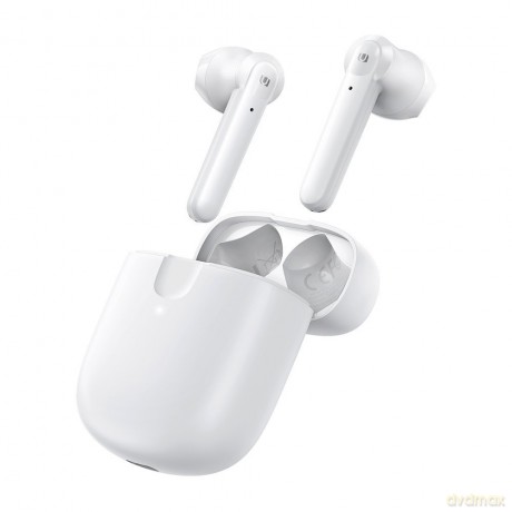 Ugreen HiTune T2 ENC dokanałowe wodoodporne bezprzewodowe słuchawki Bluetooth 5.0 biały (WS105)