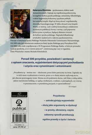 Słownik Przysłów Przysłownik - Katarzyna Kłosińska [KSIĄŻKA]