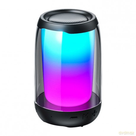 WK Design D31 bezprzewodowy mini głośnik RGB Bluetooth 5.0 czarny (D31 mini)