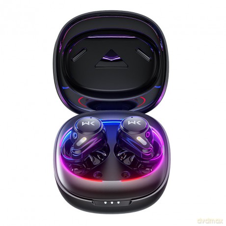 WK Design VB02 dokanałowe słuchawki TWS wodoodporne IPX5 Earbuds czarny (VB02)
