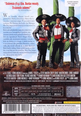 Trzej amigos [DVD]