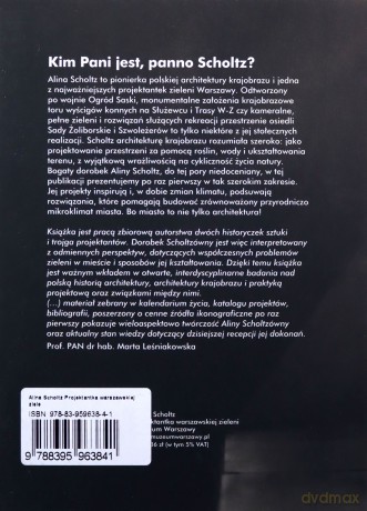 Alina Scholtz Projektantka warszawskiej zieleni [KSIĄŻKA]