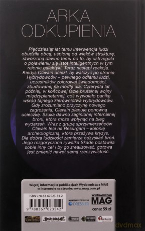 Arka odkupienia - Alastair Reynolds [KSIĄŻKA]
