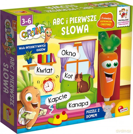 Carotina ABC i pierwsze słowa