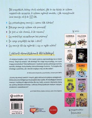 Emocje To, o czym dorośli Ci nie mówią - Boguś Janiszewski, Max Skorwider [KSIĄŻKA]