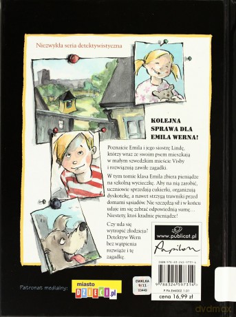 Pieniądze Klasowe Emil Detektyw (twarda) - Anna Jansson [KSIĄŻKA]