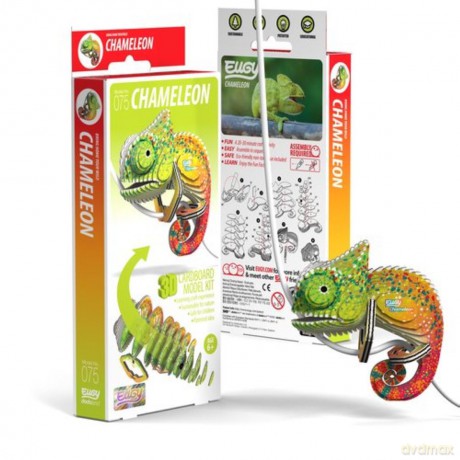 Kameleon Eugy Eko Układanka 3D