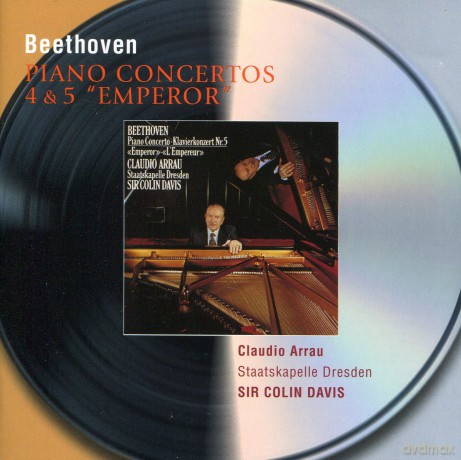 50 Philips: Beethoven: Piano Concertos 4 & 5 [CD]