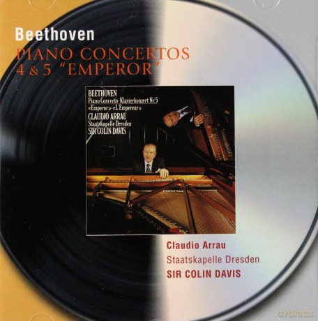 50 Philips: Beethoven: Piano Concertos 4 & 5 [CD]