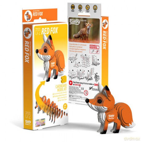 Lis Eugy Eko Układanka 3D