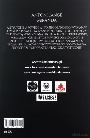 Miranda - Antoni Lange [KSIĄŻKA]