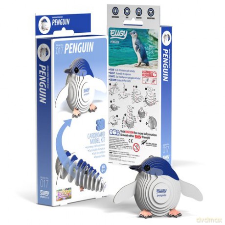 Pingwin Eugy Eko Układanka 3D
