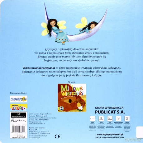 Wierszowanki Zasypianki (twarda) [KSIĄŻKA]