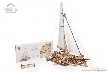 Puzzle 3D Trimaran Merihobus