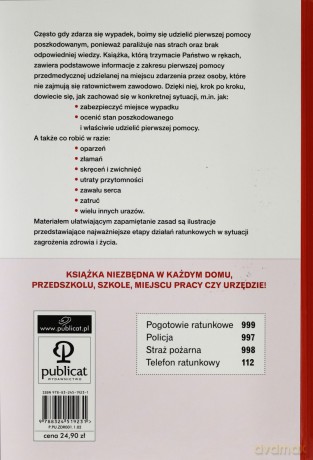 Pierwsza Pomoc Ilustrowany Poradnik (twarda) - Adam Mikołajczak [KSIĄŻKA]