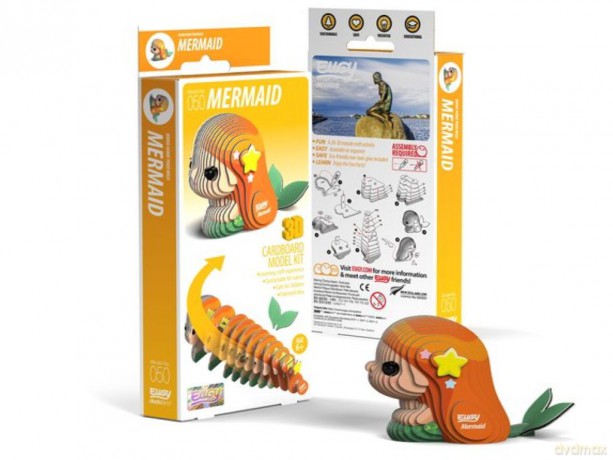 Syrenka Eugy Eko Układanka 3D