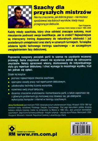 Szachy dla przyszłych mistrzów - Jerzy Konikowski [KSIĄŻKA]