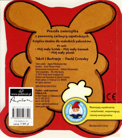 Mój Mały Króliczek (twarda) [KSIĄŻKA]