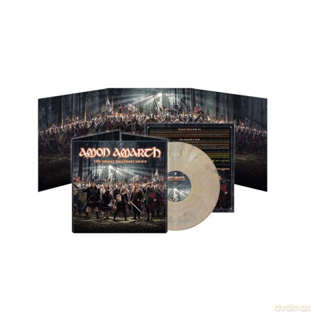 Amon Amarth: The Great Heathen Army (Off White Marbled) [Winyl]