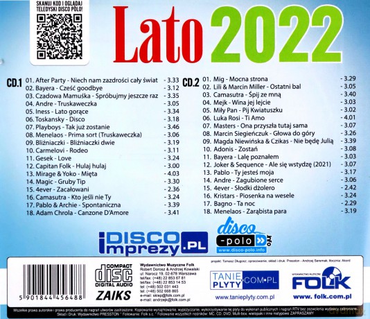 Lato 2022 [2CD]