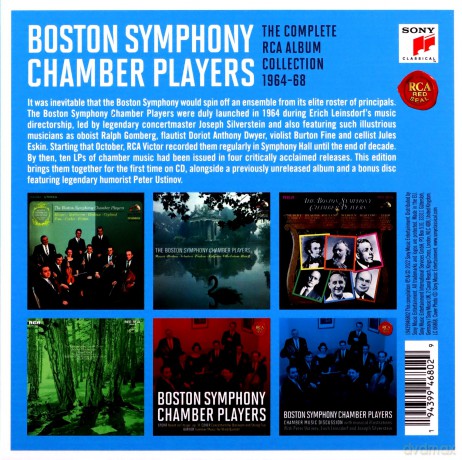 The Boston Symphony Chamber: Boston Symphony Chamber Players - The Complete RCA Album Collection [10CD]