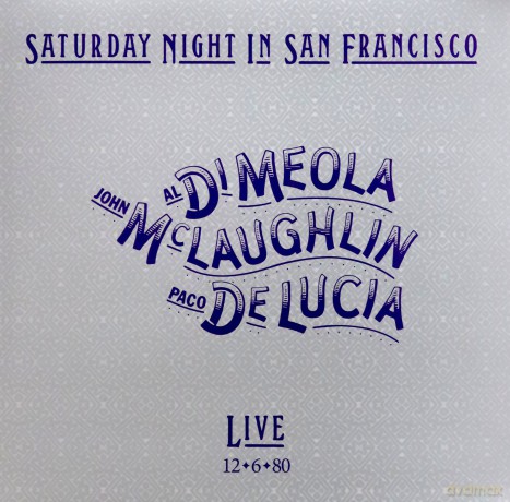 Di Meola McLaughlin De Lucia: Saturday Night In San Francisco [Winyl]