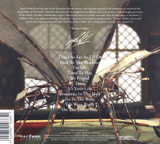 Saga: Trust (digipack) [CD]